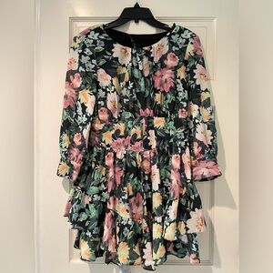 Never Worn For Love and Lemons Floral Minidress
